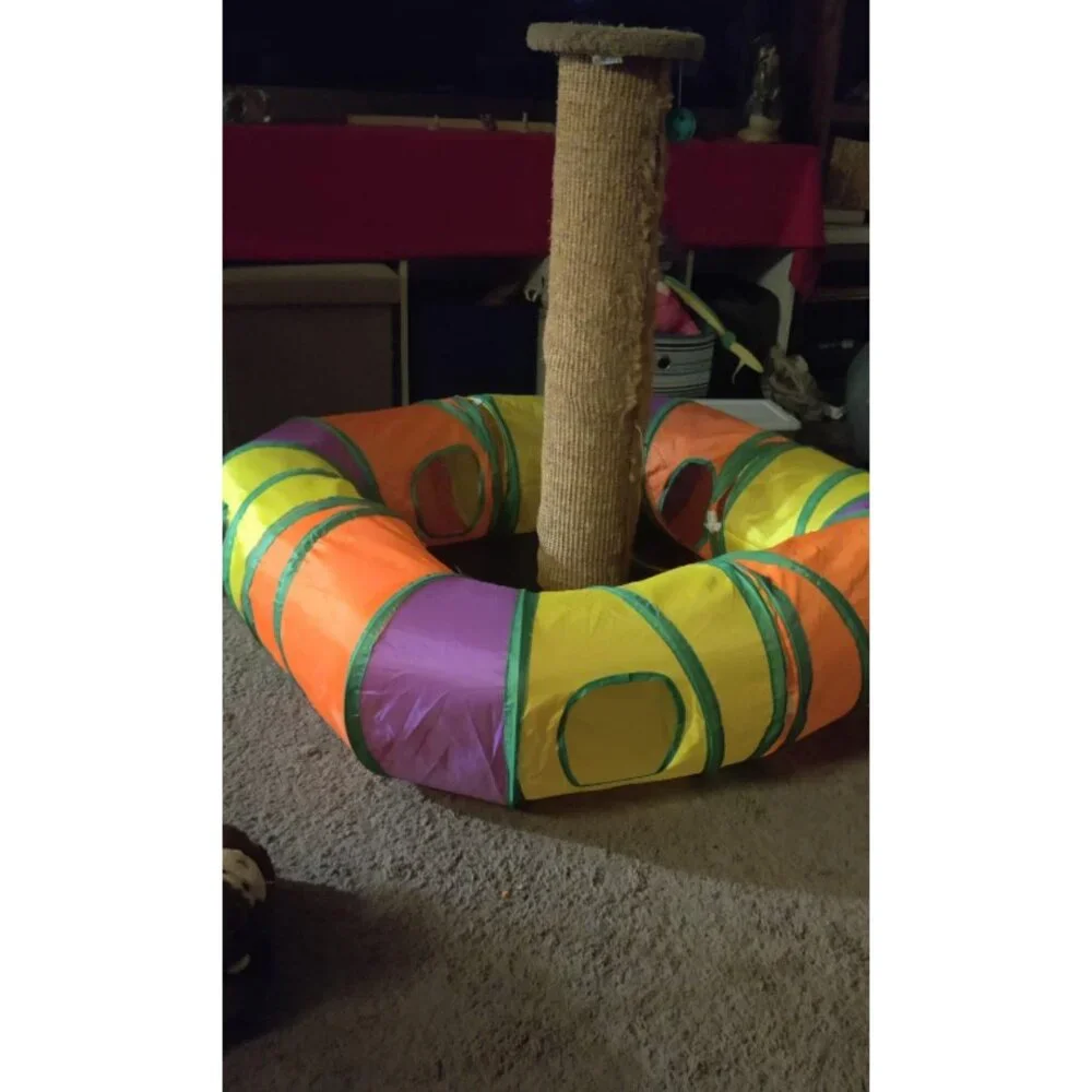Cat Toys Bundle Set 30 Piece With Tunnels